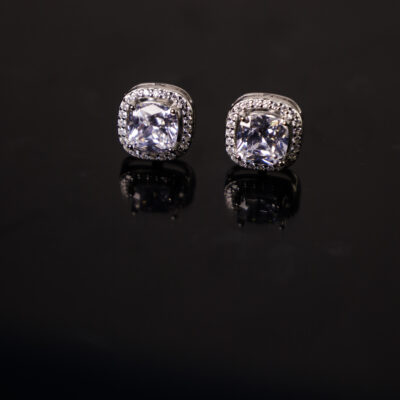Cushion Luxe Crystal Studs