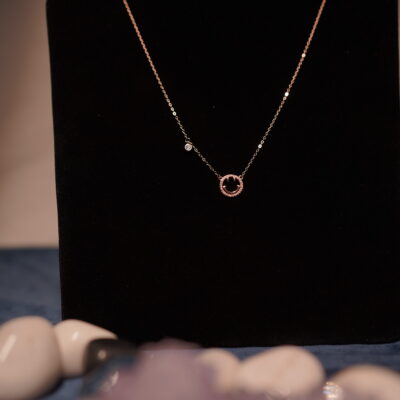 Halo Necklace for Her