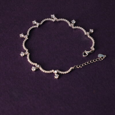 Zilvern Classic Silver Chain Bracelet