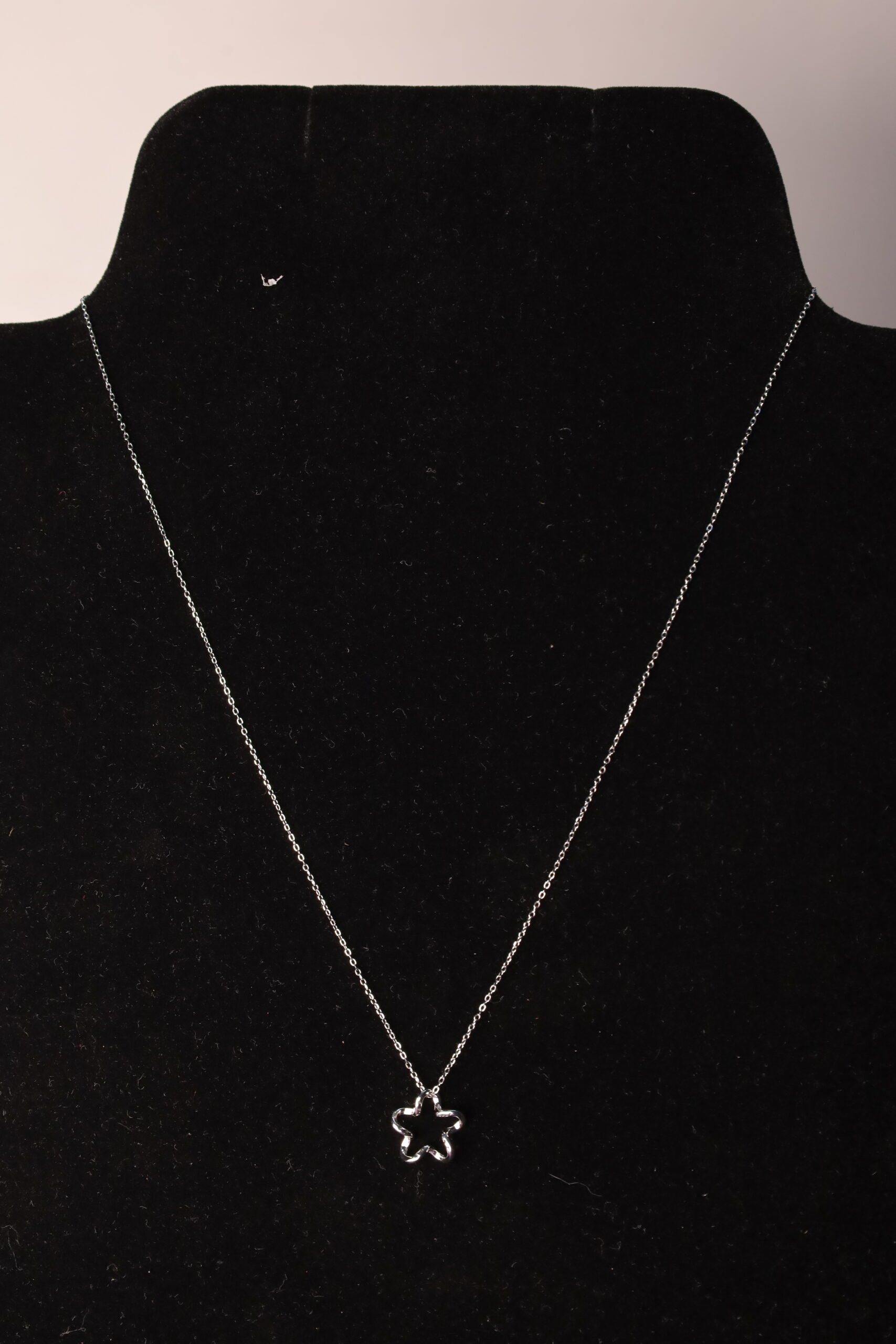 Zilvern CZ Sparkle Silver Necklace