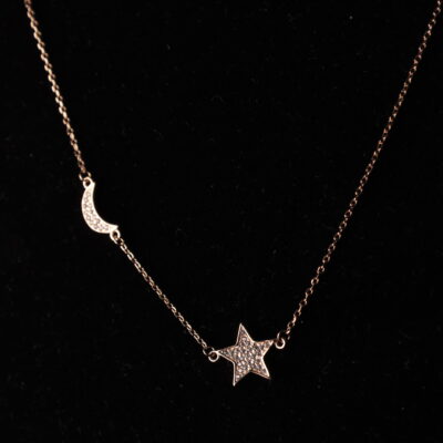 Zilvern Infinity Silver Necklace