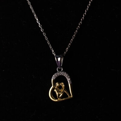 Zilvern Floral Silver Necklace