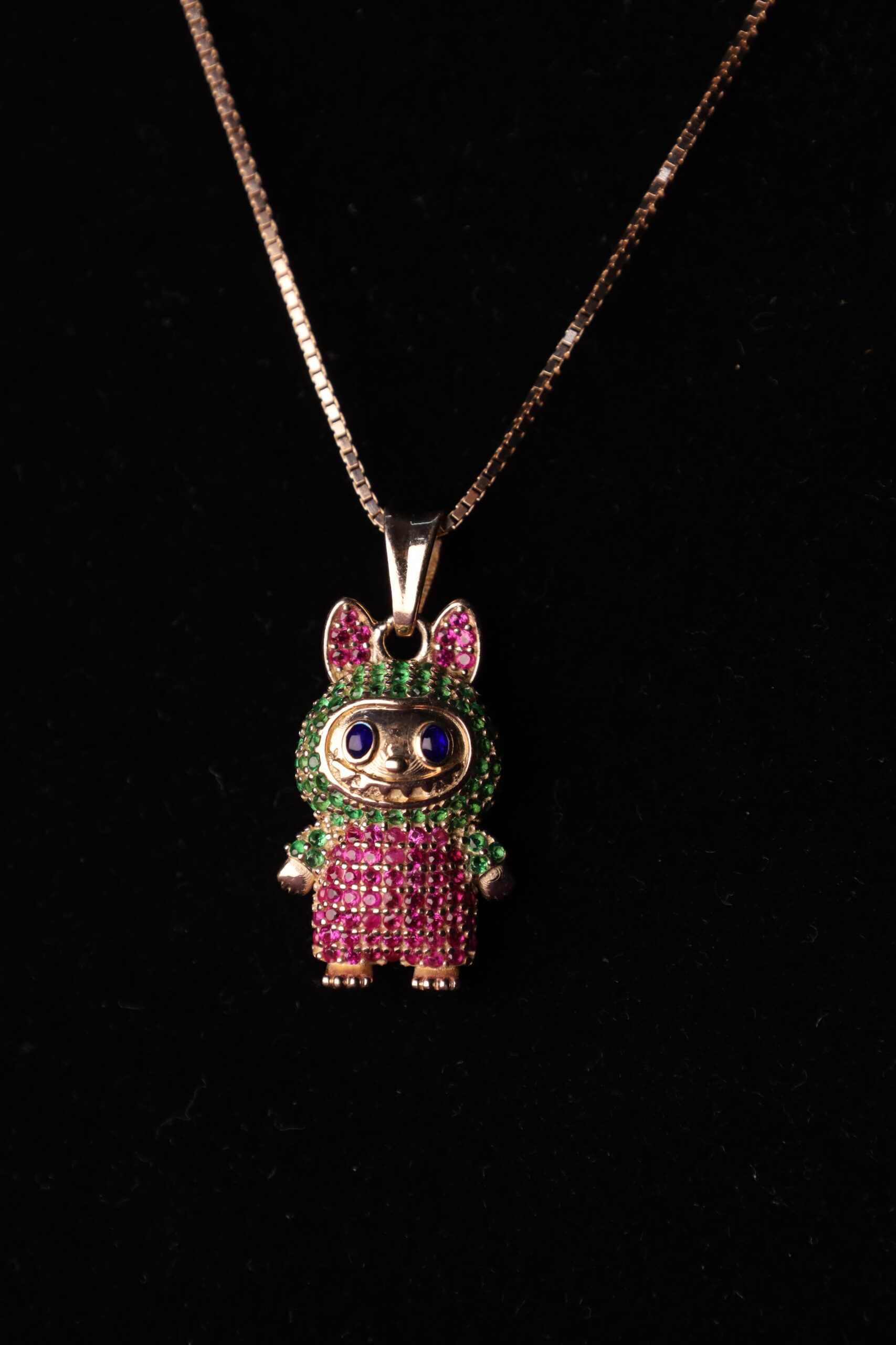 Zilvern Solitaire CZ Silver Necklace - Image 5