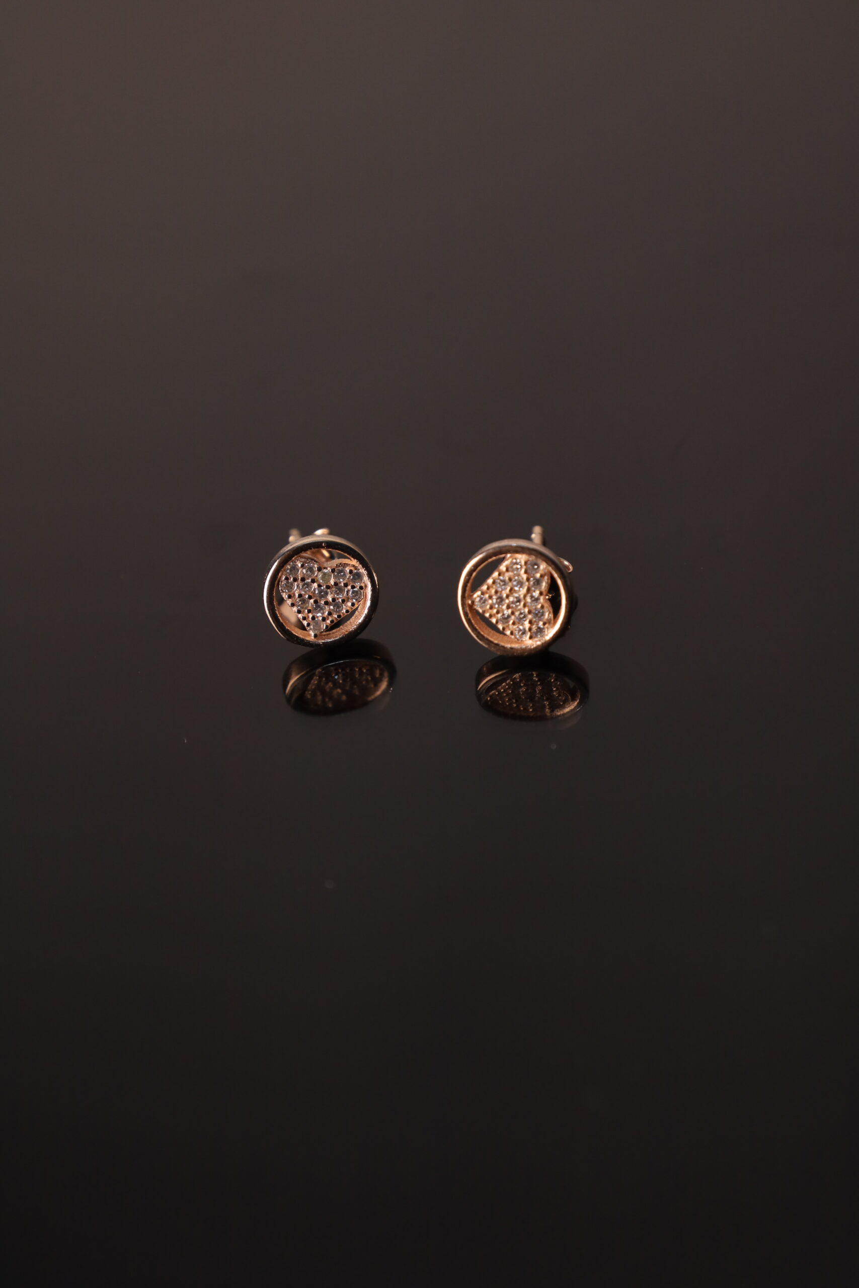 Zilvern CZ Sparkle Stud Earrings - Image 3